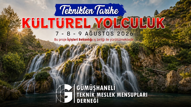 Gümüşhaneli Teknik Meslek Mensupları Derneği (GÜM-TEK), İçişleri Bakanlığının desteğiyle 7-9