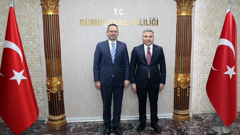 Adalet Bakan Yardımcısı Sedat Ayyıldız, memleketi Gümüşhane’de bir dizi ziyaret