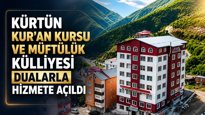 Gümüşhane’nin Kürtün ilçesinde, Haziran 2024’te temeli atılan ve yaklaşık iki