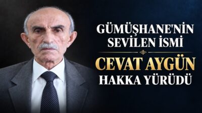 Gümüşhane’nin tanınmış ve sevilen simalarından Kızılay Gümüşhane Şubesi Eski Başkanı