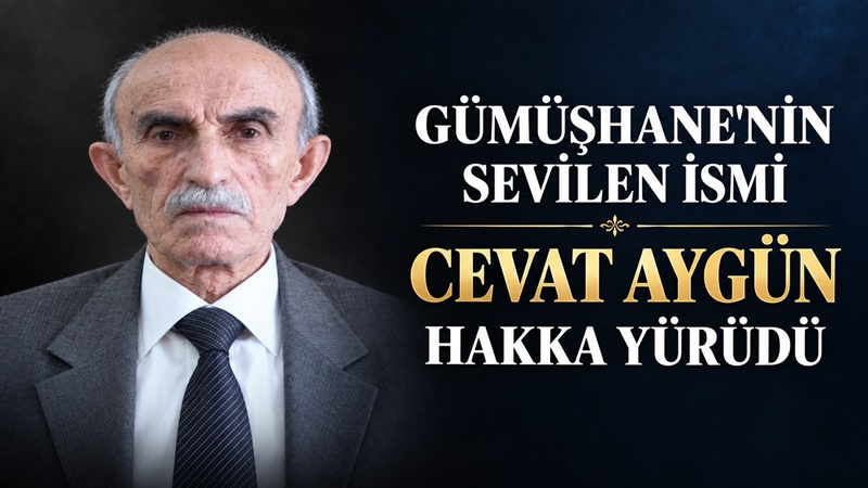 Gümüşhane’nin tanınmış ve sevilen simalarından Kızılay Gümüşhane Şubesi Eski Başkanı