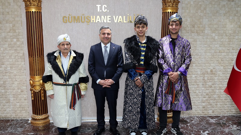 Gümüşhane’de düzenlenen 39. Ahilik Haftası etkinliklerinde yılın ahisi, kalfası ve