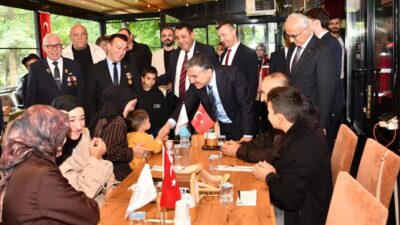 Gaziler Günü nedeniyle Gümüşhane’de dün yapılan etkinliklerden sonra bugün de