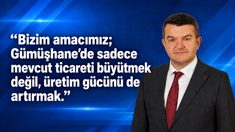 GTSO Başkan Adayı Cihan Canlı, Gümüşhane’de pestil ve köme sektörünün