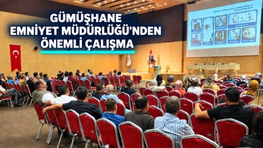 Gümüşhane İl Emniyet Müdürlüğü Narkotik Suçlarla Mücadele Şube Müdürlüğü tarafından,
