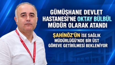 Kürtün Devlet Hastanesi İdari ve Mali İşler Müdürü Oktay Bülbül,