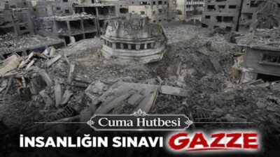 Bugün, Türkiye’deki tüm camilerimizde Diyanet İşleri Başkanlığı Din Hizmetleri Genel