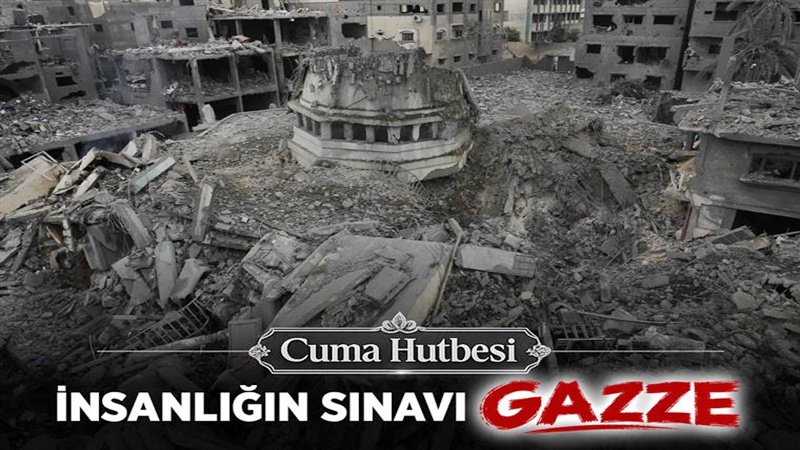Bugün, Türkiye’deki tüm camilerimizde Diyanet İşleri Başkanlığı Din Hizmetleri Genel