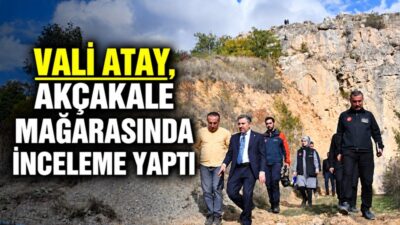 Gümüşhane Valisi Cevdet Atay bugün Türkiye’nin en büyük mağaralarından biri