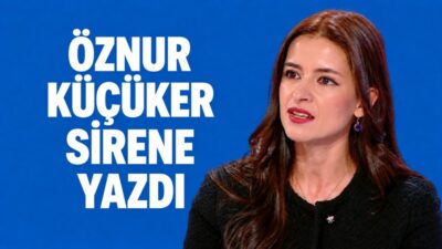 Öznur Küçüker Sirene Bir zamanlar Osmanlı’ya “hasta adam” diyen Avrupa,