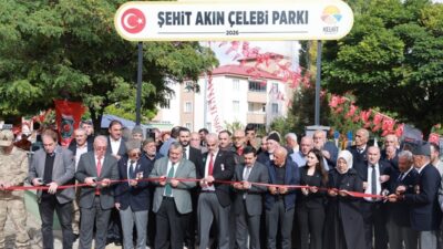 Kelkit Belediyesince ilçeye kazandırılan ve şehit Polis Memuru Akın Çelebi’nin