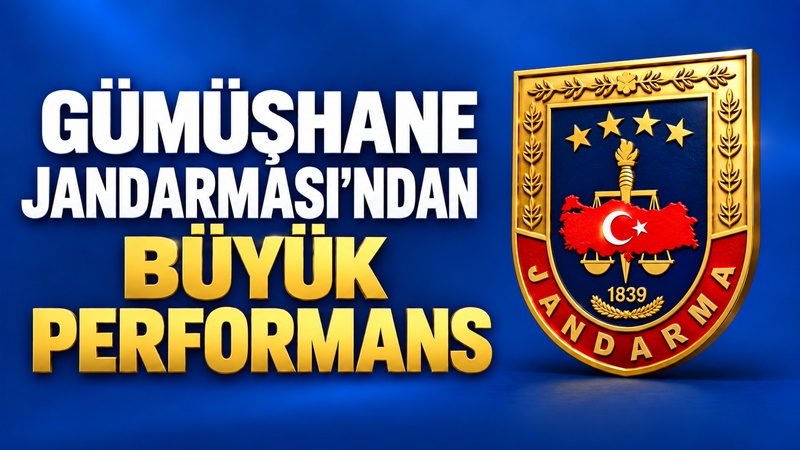 Gümüşhane İl Jandarma Komutanlığı’nın 16–30 Eylül tarihleri arasındaki çalışmalarında 7