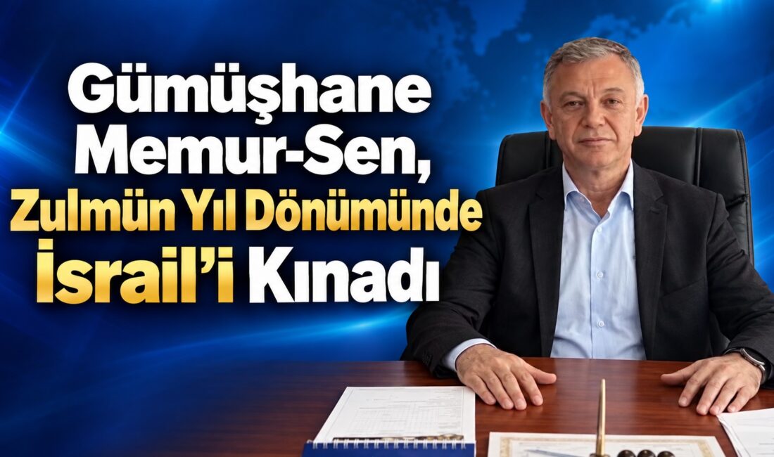 Memur-Sem Gümüşhane İl Temsilcisi Ergin Aslan, yaptığı yazılı açıklama ile