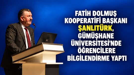 Gümüşhane Üniversitesi Rektörlüğü tarafından bugün Dr. Mustafa Çalık Çok Amaçlı